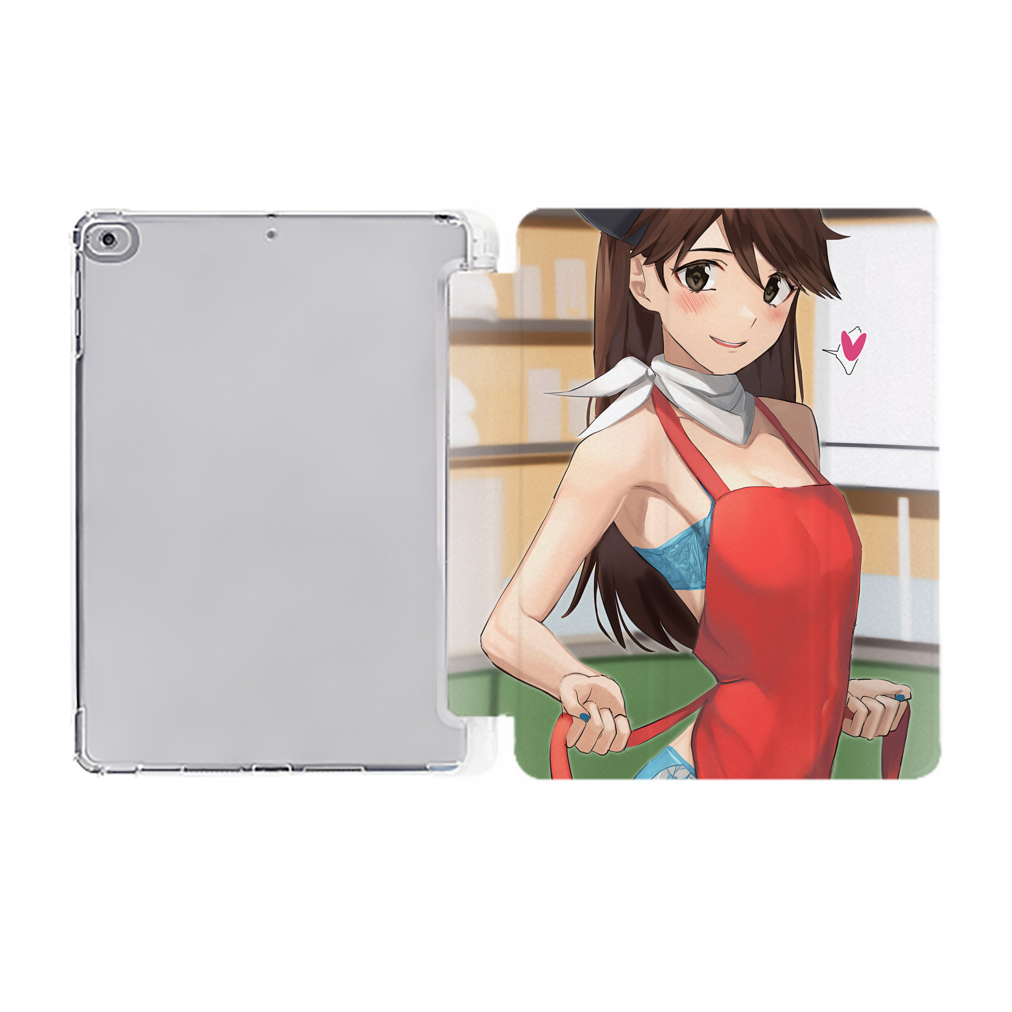 （画像用） EVA 新世紀エヴァンゲリオン IPad ケース ペン収納付き 三つ折りスタンド PUレザー×シリコン 対応機種9.5/10.5/10.9インチ